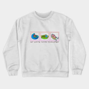 Cells In Love with Biology Crewneck Sweatshirt
